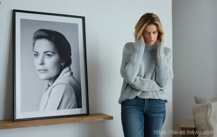 문제해결 중심 포지셔닝의 필요성과 장점 - **Prompt:** A mid-shot of a woman in her late 30s, standing in a cozy, modern German living room wit...